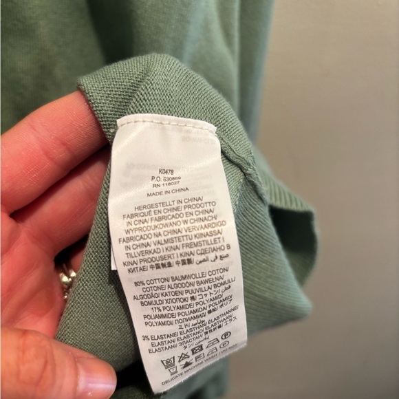 Boden Sage Green Button-Up Cardigan cottagecore fall country office casual - Picture 13 of 16